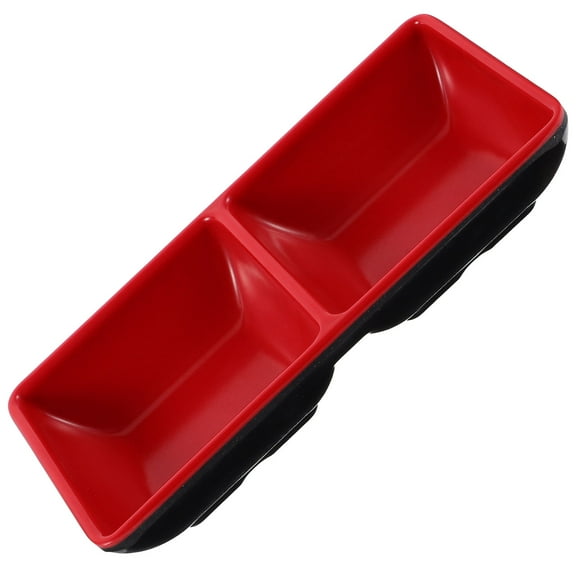 NICEXMAS Red Small Dipping Sauce Bowl for Kitchen Condiments and Party Appetizers