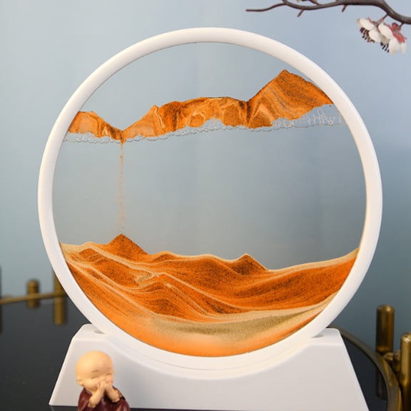 NICEXMAS White DIY Sand Art Picture Frame Suitable for Home Shop Office Display and Preservation