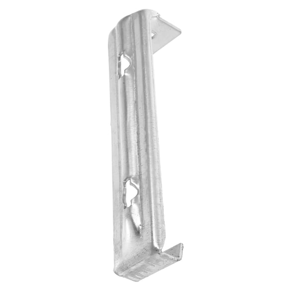NICEXMAS Nicexmas Sturdy Rain Gutter Holder Silver Aluminum for Secure Use