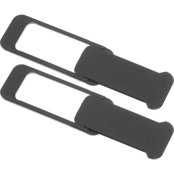 NICEXMAS Laptop Camera Cover Slide for Phone Black ABS Material Strong Adhesive Easy to Remove 2pcs