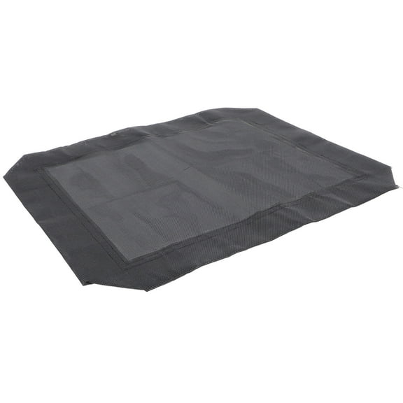 NICEXMAS Portable Black Elevated Dog Bed Replacement Cover Washable for Travel