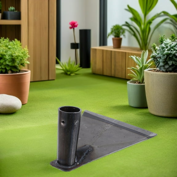 NICEXMAS Ergonomic Hand Cultivator Hoe with Steel Triangle Blade for Farm and Garden Use