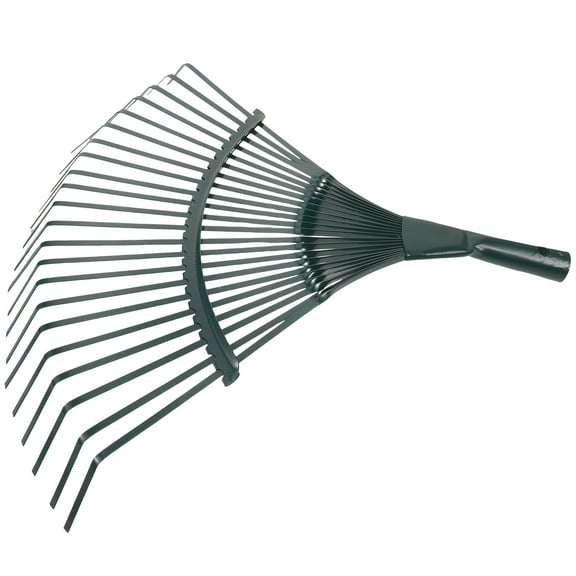 NICEXMAS Multi-Purpose Garden Leaf Rake with Ergonomic Handle for Yard Cleanup and Landscaping Tasks