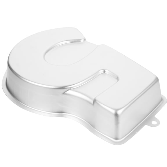 NICEXMAS Nicexmas Silver Metal Number Cake Pan, Perfect for DIY Baking