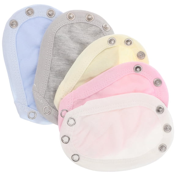 NICEXMAS Nicexmas Bodysuit Extenders Cotton for Easy Diaper Changes 10Pcs