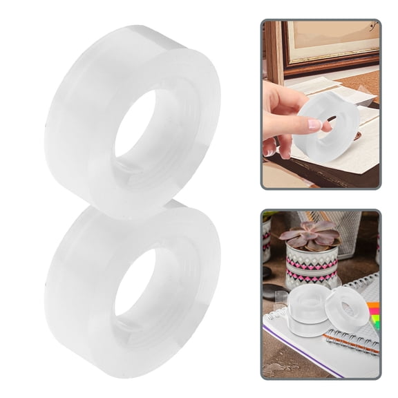 NICEXMAS Transparent BOPP Packing Tape, 12 Rolls - Strong Adhesive Moving and Shipping Tape for Boxes and Packaging