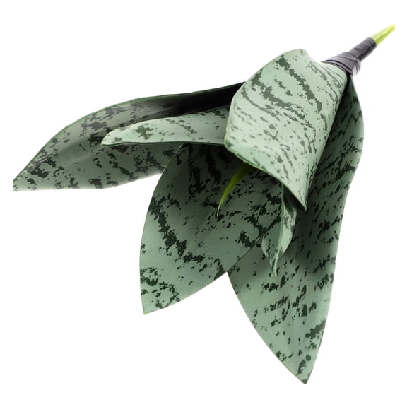 NICEXMAS PVC Material Multicolor Faux Plant with Realistic Sansevieria Design for Indoor Decoration