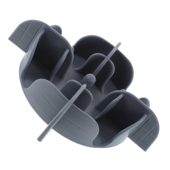 NICEXMAS Reduce Eating Speed Dog Bowl Insert Grey 1Set 5.3x5.3x1.3in