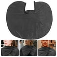thumbnail image 1 of NICEXMAS Black PU Salon Apron for Hair Styling, Hairdressing, Makeup, Comfortable and Professional Hairdresser Apron, 1 of 5