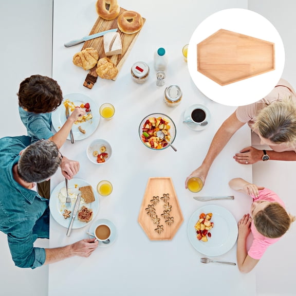 NICEXMAS Halloween Food Plate Coffin Shaped Food Serving Plate Snacks Plate Fruit Serving Plate