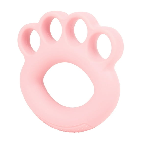 NICEXMAS Pink Silicone Hand Strengthener Grip for Training - Improve Finger Flexibility