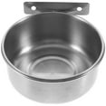 thumbnail image 1 of NICEXMAS Dog Feeding Bowls Stainless Steel 1Set Hanging Design for Pet Use, 1 of 8