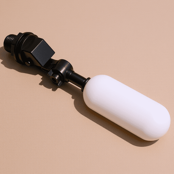 NICEXMAS Plastic Float Valve with Automatic Shutoff for Water Tanks - Water Saving and