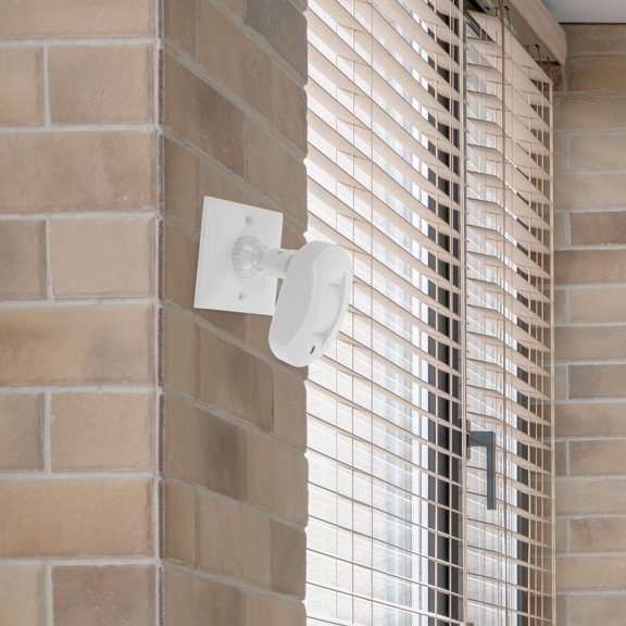 NICEXMAS Infrared Security Alarm Door and Window Sensors White ABS Lightweight Design 1Set