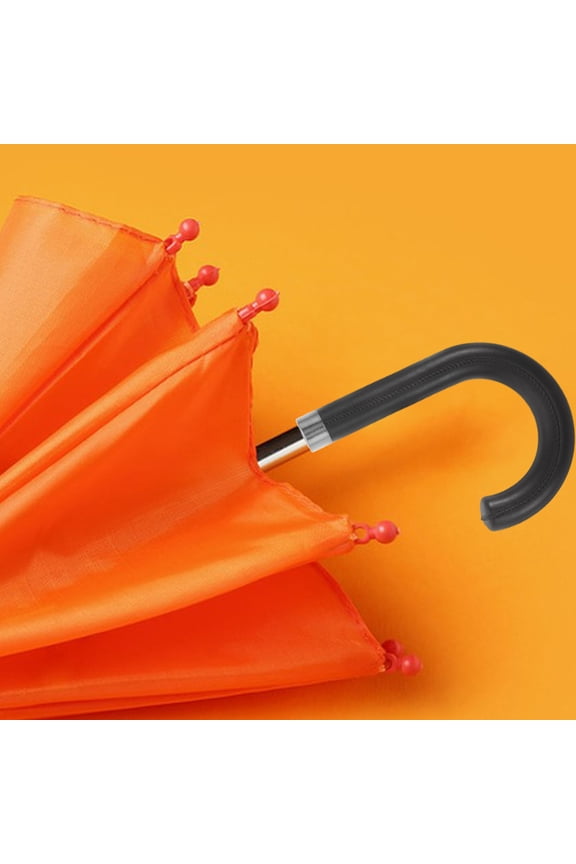 Stick Umbrella Handle Grip Black Plastic 1Pack 6.29X4.91X0.98In