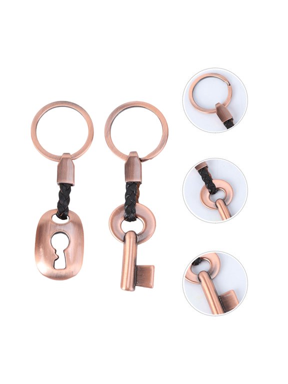 Photo Keychain Creative Key Lock Multi Fashion Accessory 2Pcs