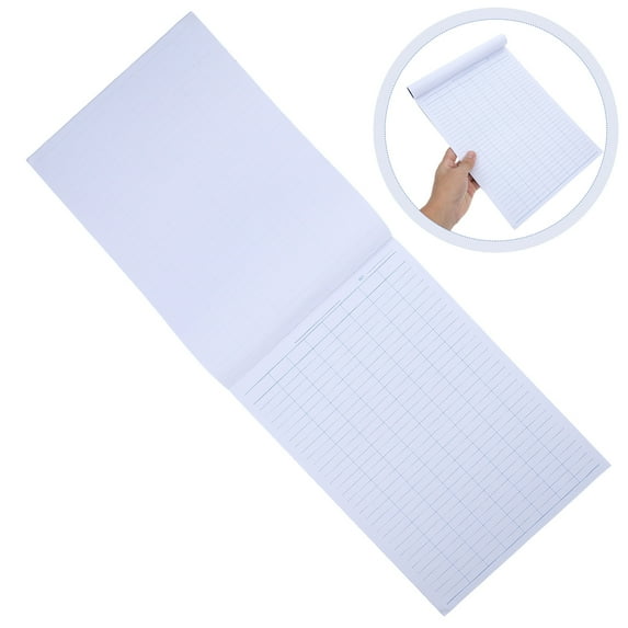 NICEXMAS Large Accounting Ledger Book for Bookkeeping 1 Set Analysis Pad Columnar Journal Notebook for Personal Use and Small Business