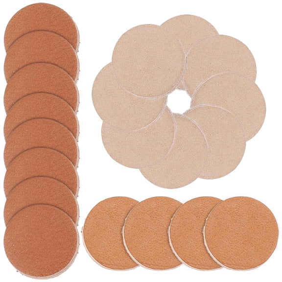 NICEXMAS 20-Pack Pool Cue Tips 1.3x1.3in Quick Repair Replacement Tips for Billiard Cues