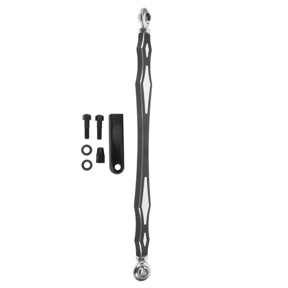 NICEXMAS Lightweight Aluminum Motorcycle Gear Shift Rod Linkage Black Durable for Transmission Upgrade
