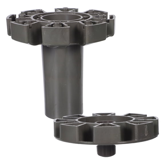 NICEXMAS Patio Umbrella Base Replacement Parts in Khaki with Easy Install Knob for Outdoor Use