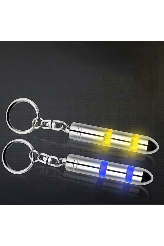 Magnetic Steel Yellow Keychain Anti Static for Quick Static Removal Body Car Computer