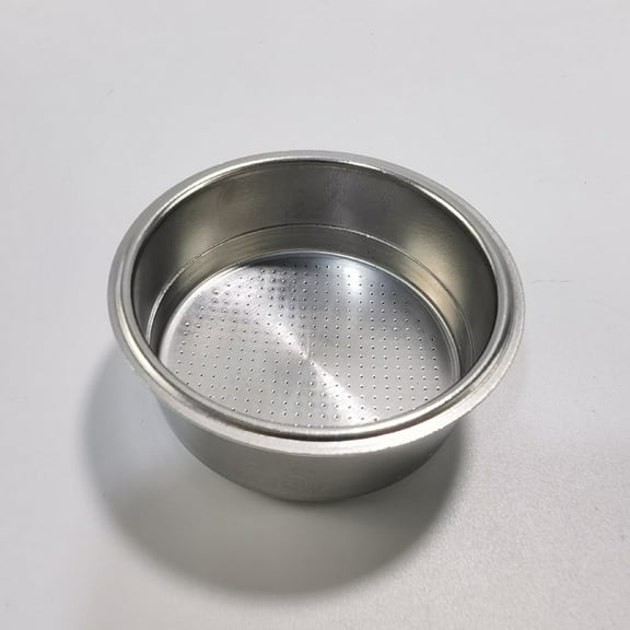 NICEXMAS Metal Coffee Filter Cup with Fine Mesh for Reusable Coffee Straining and Espresso Machine Accessory