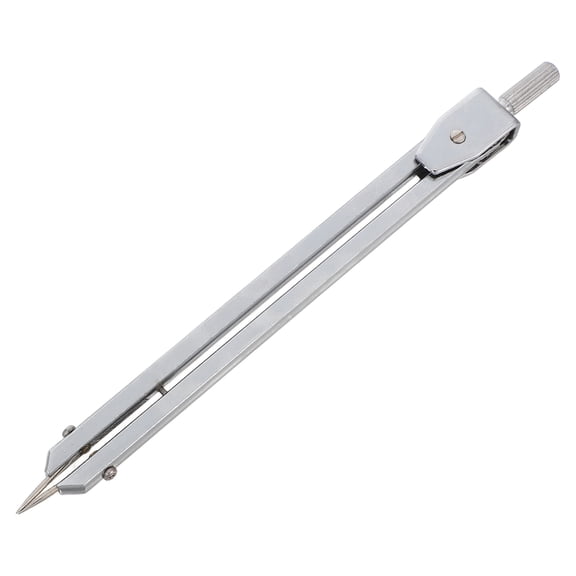 NICEXMAS Large Metal Drafting Compass with Spring Wing Design for Precise Technical Drawing and Professional Workshop Use