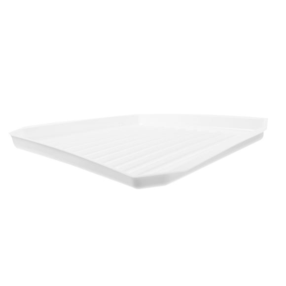NICEXMAS Microwavable Baking Pan for Bacon PP White 1Pcs Multi-purpose for Kitchen Cooking