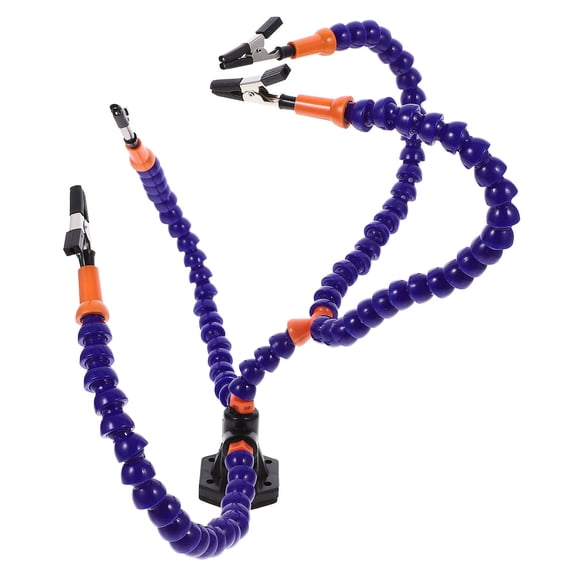 NICEXMAS Mini Soldering Iron Station Third Hand Tool Soldering ABS for DIY Projects 1 Set