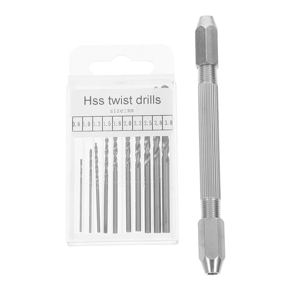 NICEXMAS Professional Watch Repair Kit with Mini Hexagonal Drill Bit Set Copper Durable Portable 1 Set