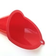 thumbnail image 1 of NICEXMAS Red Plastic Funnel for Automotive Fluids Gas Additives and Power Steering Liquids, 1 of 3
