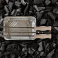 thumbnail image 1 of NICEXMAS Solid Wood BBQ Tool Handles with Ergonomic Grip for Comfortable Outdoor Grilling and Barbecue Accessories, 1 of 8