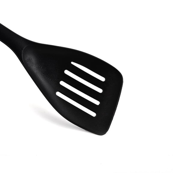 NICEXMAS 1 PC Non-stick Heat Resistant Cooking Shovel Heavy Duty Kitchen Utensil Black