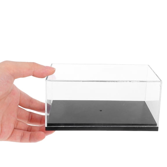 NICEXMAS Plastic Car Model Display Boxes Simple Display Transparent Model Cars Storage 1Pack