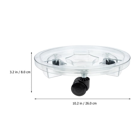 NICEXMAS Plastic Plant lower Pot Stand Plastic Rack for Garden Plants and Large Vases