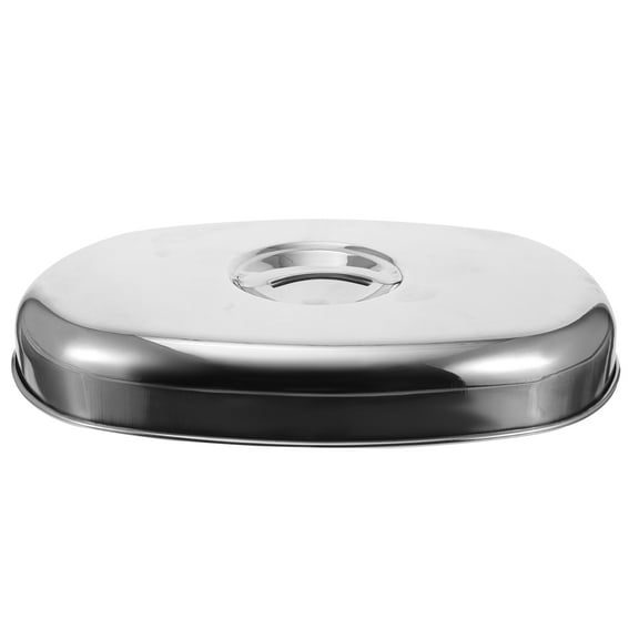 NICEXMAS Stainless Steel Food Cover Protective Dessert Lid for Home Kitchen