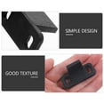 thumbnail image 1 of NICEXMAS 4Pcs Sliding Closet Door Floor Guide Black Hardware Preventing Door Shaking, 1 of 8