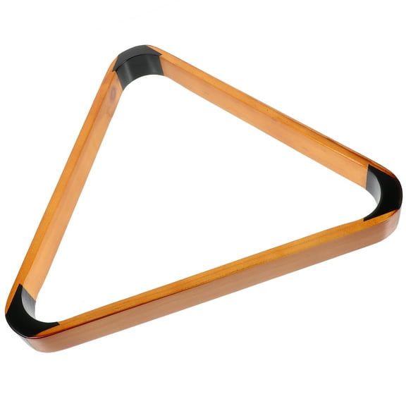 NICEXMAS Pool Table Triangle 1Pack Sturdy Structure Pine Wood Made for Sports Enthusiasts