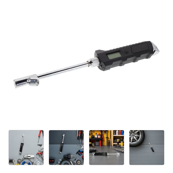 NICEXMAS Precision Digital Tire Pressure Checker with Dual Head Compatible with Car Truck and Bike Valves
