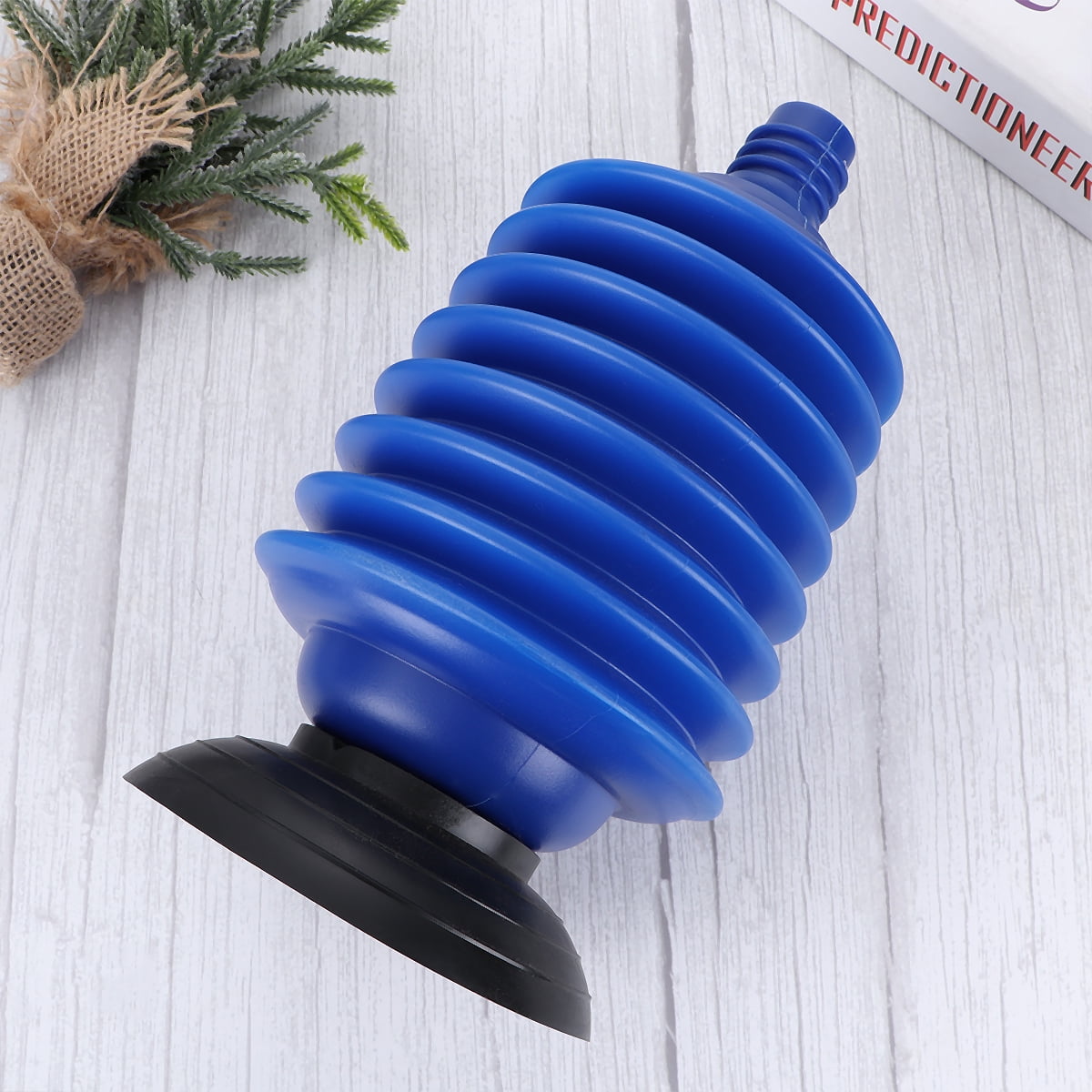NICEXMAS Professional Bellows Accordion Toilet Plunger High Pressure