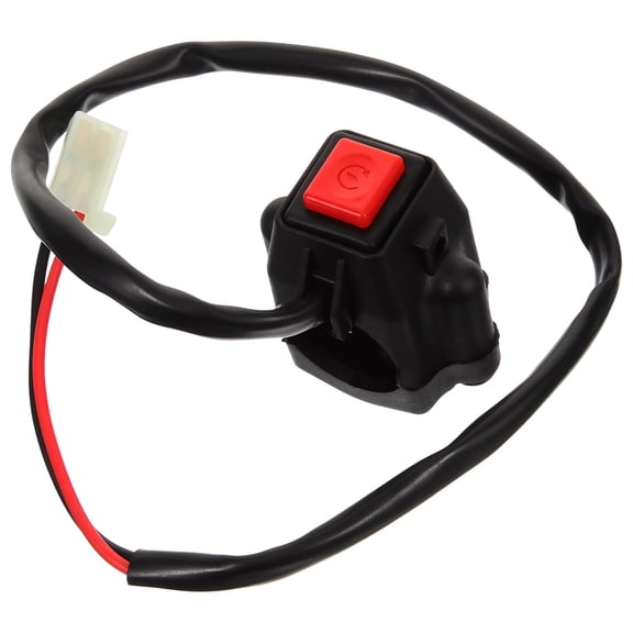 NICEXMAS Remote Starter Switch for Motorcycle Handlebar with Multifunction Start Horn