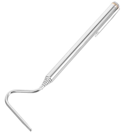 NICEXMAS Long Handle Reptile Hook Stainless Steel Telescopic Hook 1Pcs