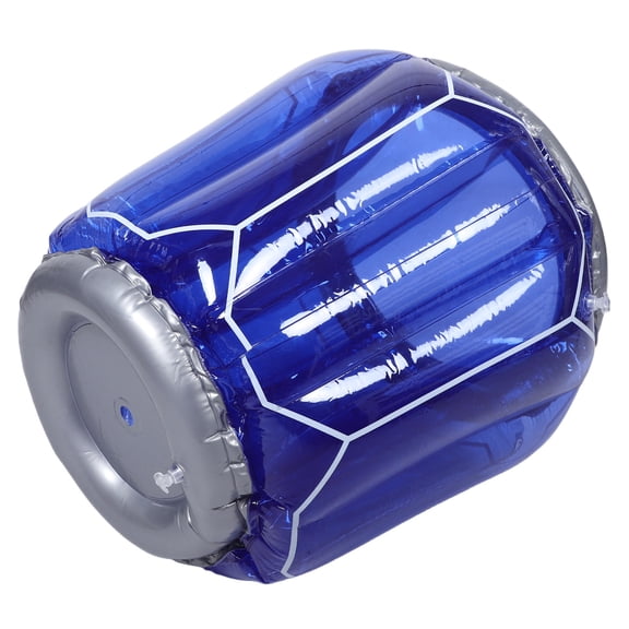 NICEXMAS Inflatable Pool Beverage Cooler Dark Blue Thick PVC Floating Ice Bucket for Outdoor Parties
