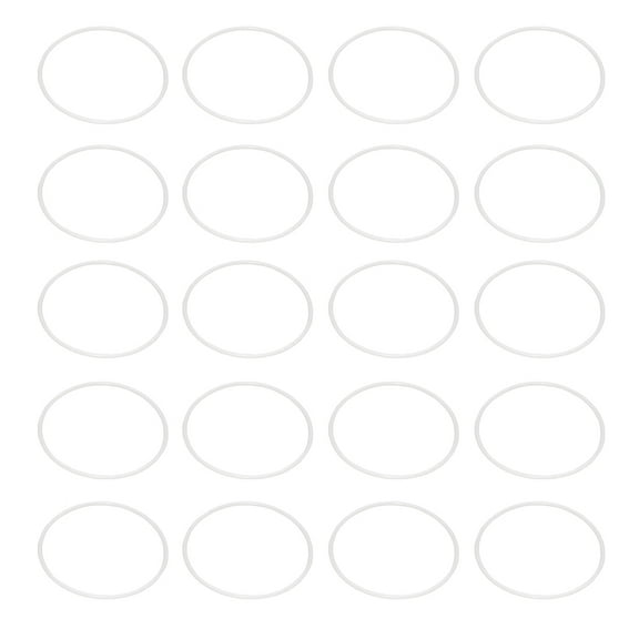 NICEXMAS Round Plastic Rings 20Set For Craft Projects And Spirit Shields Children