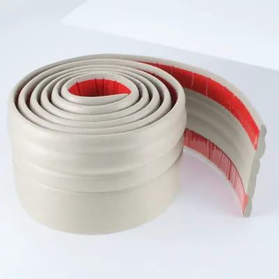 NICEXMAS Self Adhesive Baseboard Molding Grey Suitable for Home Wall Base Trim