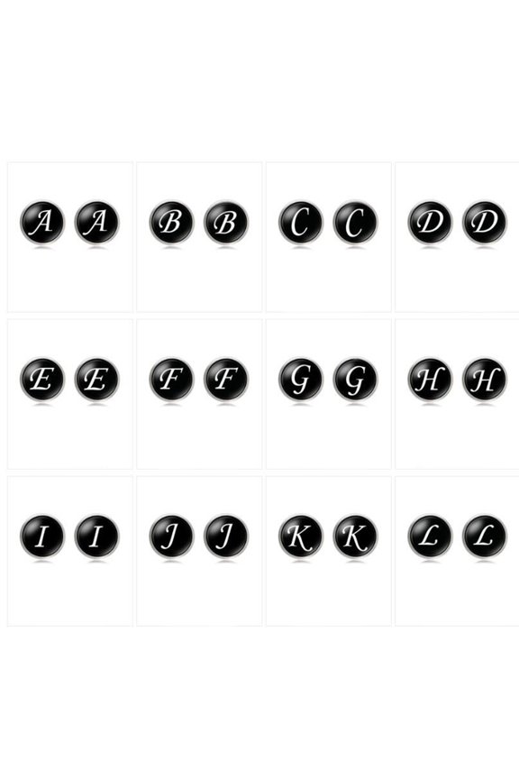 Shirt Cuff Jewelry 1 Pair Black Glass Decorative Collar Button For Men