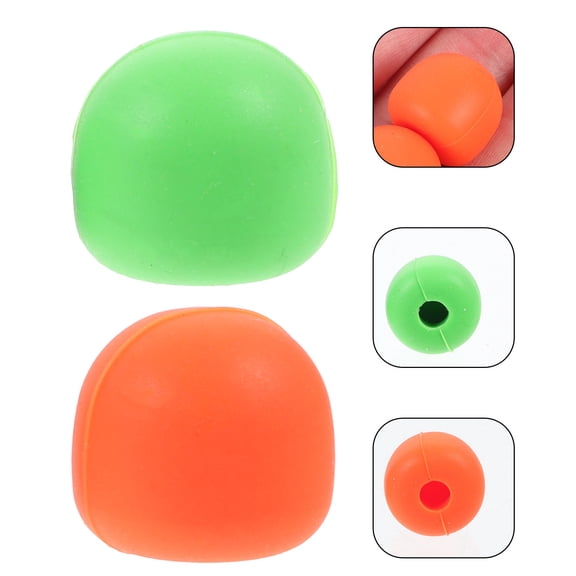 NICEXMAS Silicone Drumstick Caps Green for Drum Protector 2Pairs in Quiet Environments