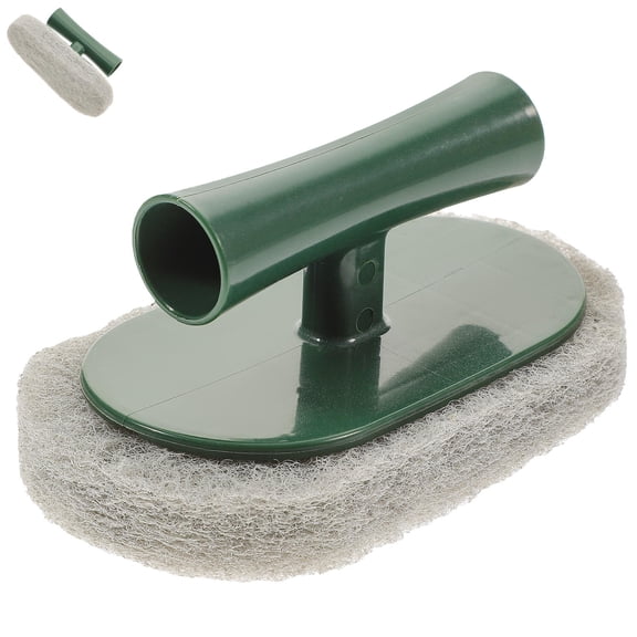 NICEXMAS Cleaning Brush with Scouring Pad for Kitchen PP 1Set