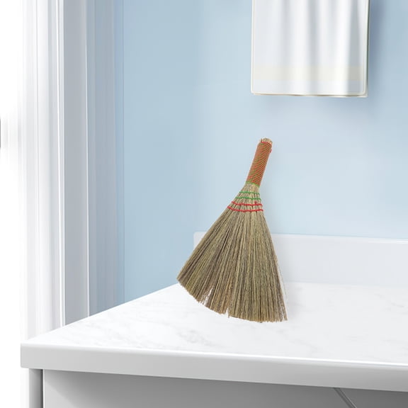 NICEXMAS Compact Portable Grass Broom for Home, Desk, Table Cleaning - Efficient Sweeping Tool for Easy Use