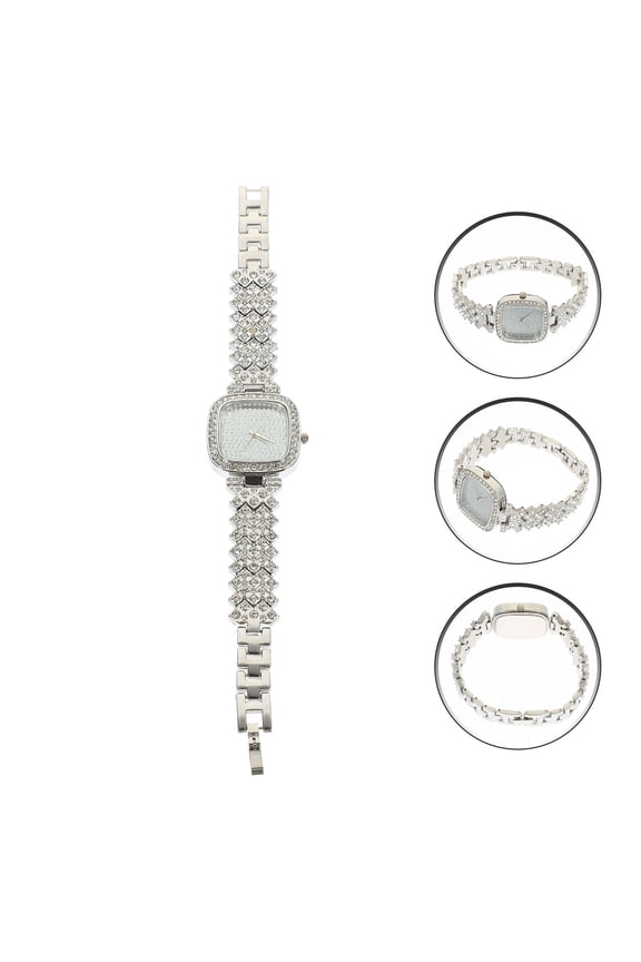 Women's Stainless Steel Dress Watch, Elegant Design, Precise Timekeeping, Perfect Valentine's Day , 1 Piece